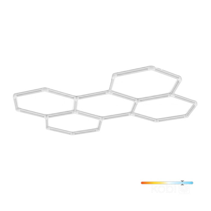 Lampă tavan LED 208x300cm 6500K HEXLINE, Kobi