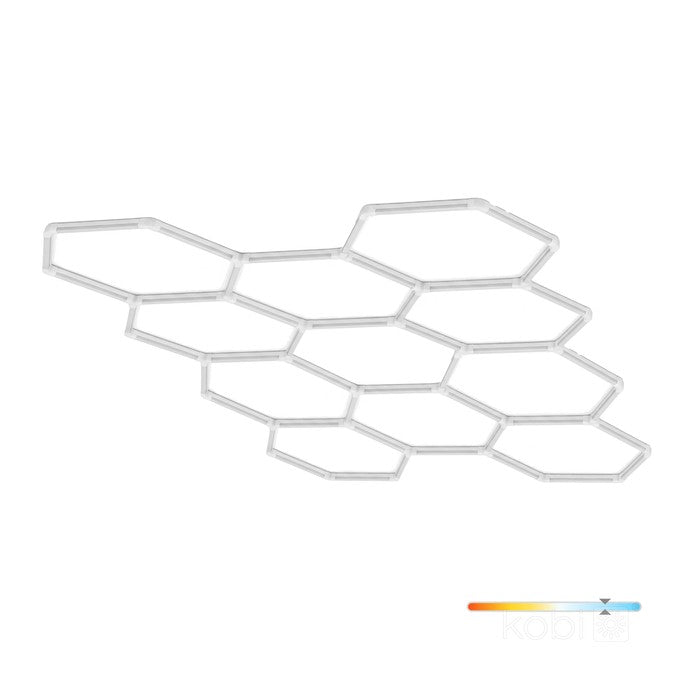 Lampă tavan LED 300x516cm 6500K HEXLINE, Kobi