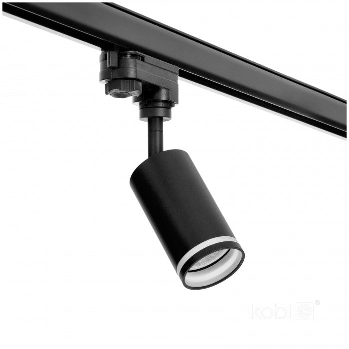 Spot pe șină 1xGU10 negru NEXTRACK S-LINE RING, Kobi