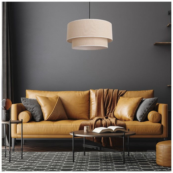 Corp de iluminat suspendat BOHO FLOXEN ROUND 1xE27, Kobi