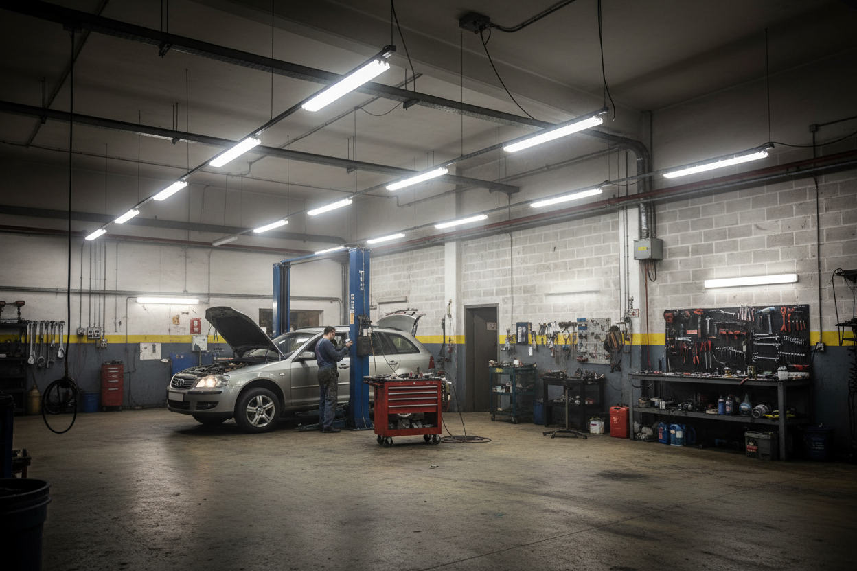 Corp iluminat LED etanș Solentis - service auto