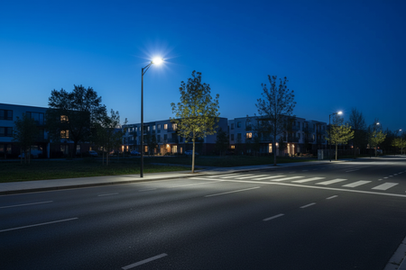 Corp iluminat stradal LED - context realist