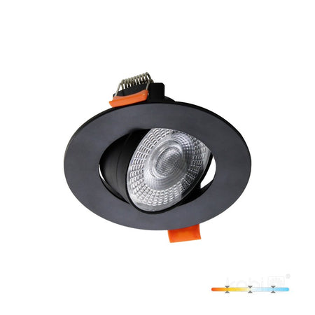 Spot LED încastrat BRINO 3W/5W/7W 3CCT negru, Kobi