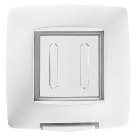 Întrerupător jaluzele 1M 10A alb, gama System, GW20559