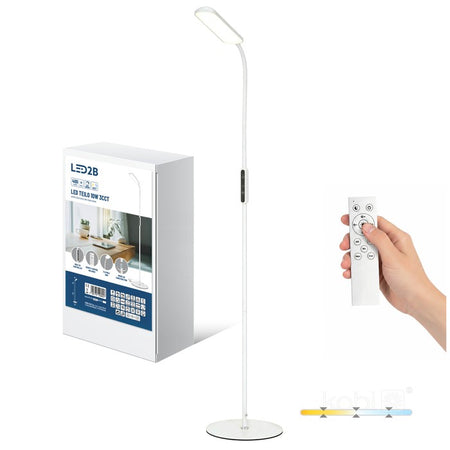 Lampadar LED TEILO 10W 3CCT alb, Kobi