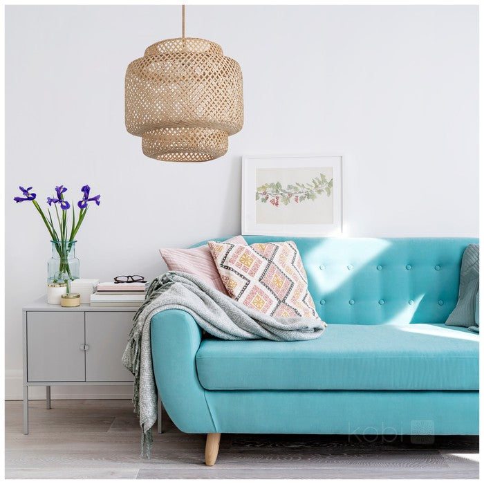 Lampă suspendată BOHO BONN 1xE27, Kobi