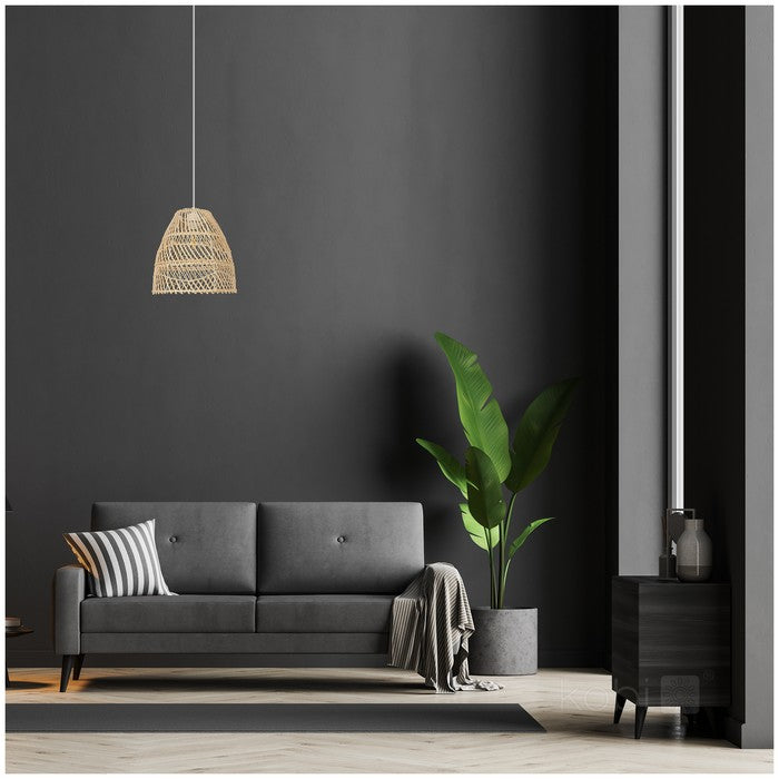 Lampă suspendată BOHO RANGO 1xE27, Kobi