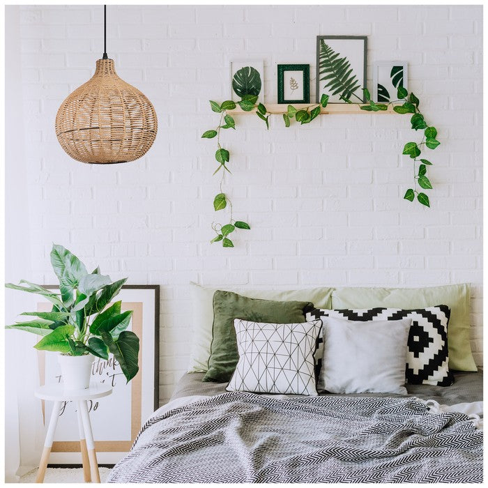 Lampă suspendată BOHO SILVON 1xE27, Kobi