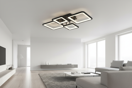 Plafonieră LED Ambient în context interior modern